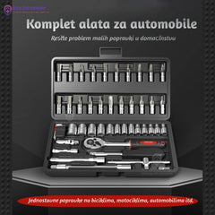 Gedora set imbusa , torexa, srafcigera od 46 delova