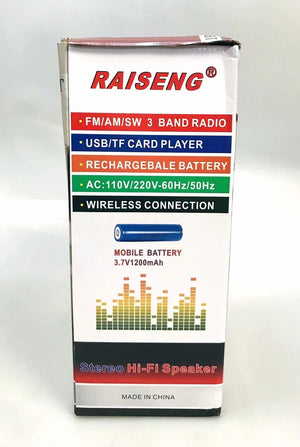 Retro prenosni radio bluetooth TF USB R-1950BT