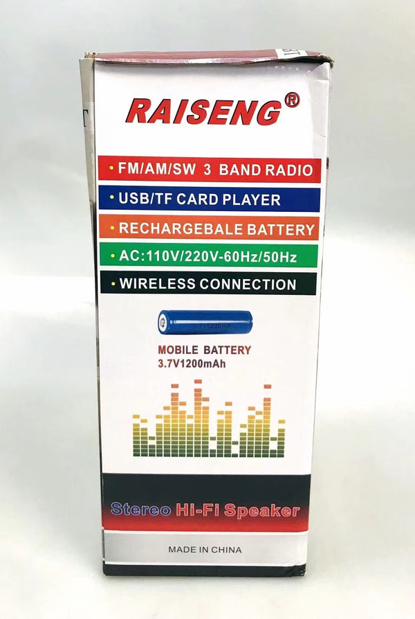 Retro prenosni radio bluetooth TF USB R-1950BT
