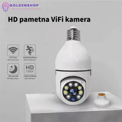 PTZ kamera sijalica E27 Rotirajuća kamera 2Mpik Kamera