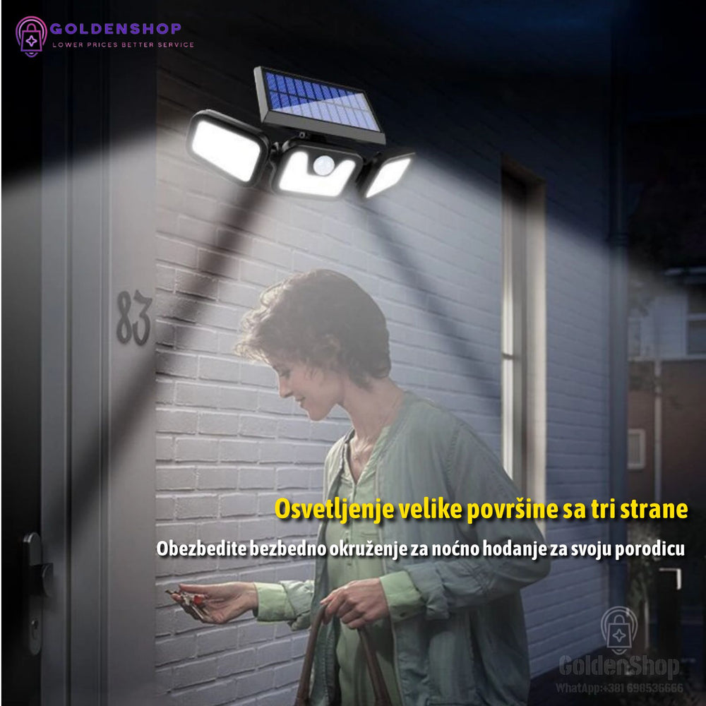 Reflektor solarni LED REFLEKTOR Vodootporni REFLEKTOR