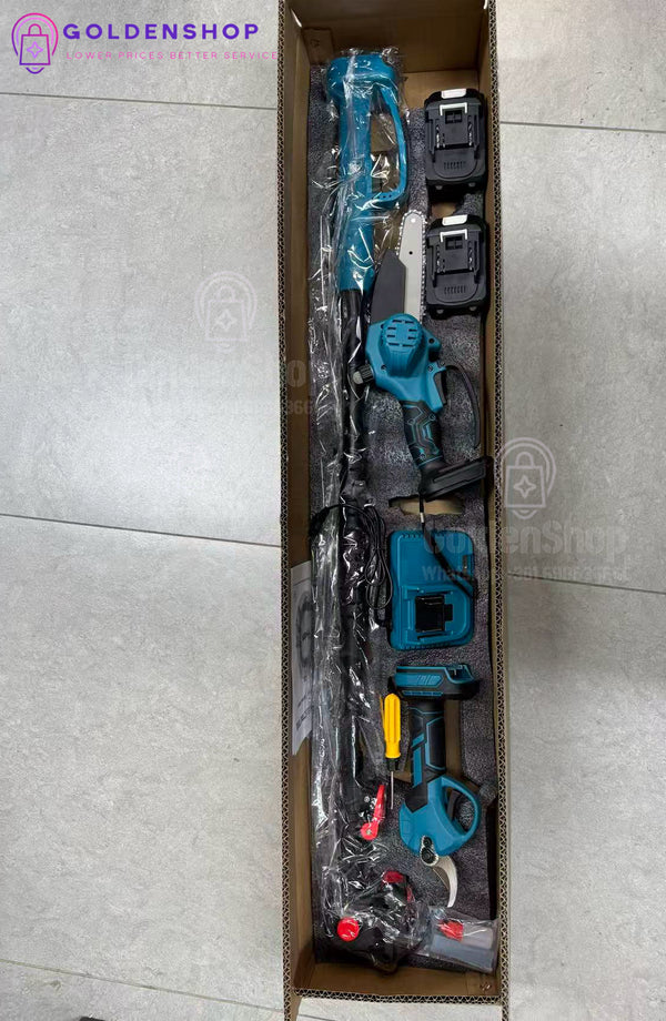 Makita aku set Testera i Makaze 128v dve baterije