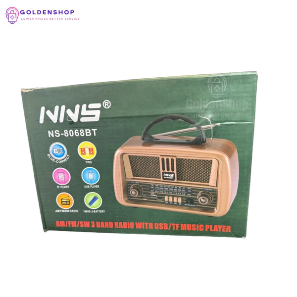 Bluetooth radio sa punjivom baterijom NS-8068BT