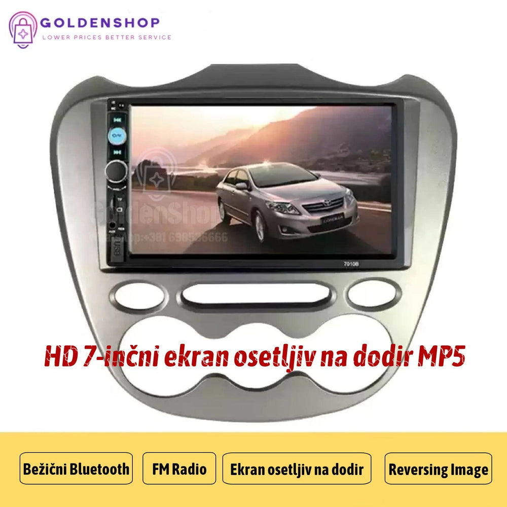 Multimedia auto radio Sistem 7018b 7 inci multimedia 2DIN