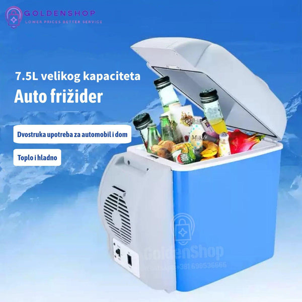Frizider za kola 7.5L  auto frizider 12V 2u1