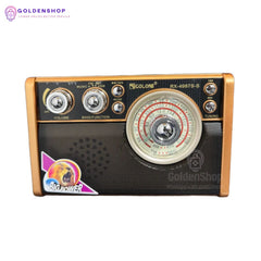 Retro radio sa bt zvucnicima i punjivom baterijomGOLON RX-4987S