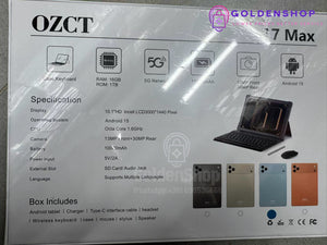 smart tablet računar OZCT 17 max tablet 16+1 TB