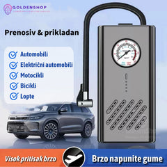 Mini kompresor na baterije punjivi