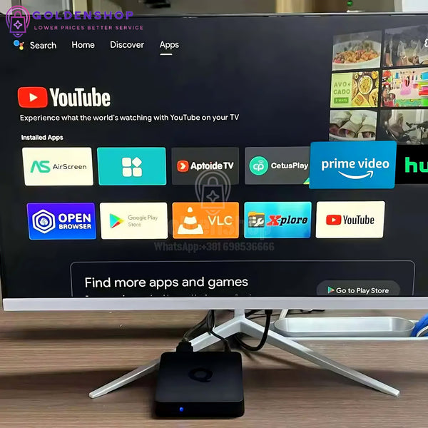 Smart TV Box Android 14 Q1 4/64GB | Dual WiFi 8K Podrška