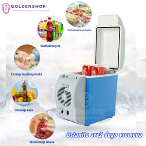 Frizider za kola 7.5L  auto frizider 12V 2u1