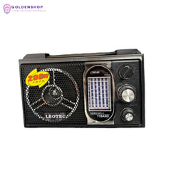 Retro radio sa bt zvucnicima i punjivom baterijom LEOTEC LT-801AR