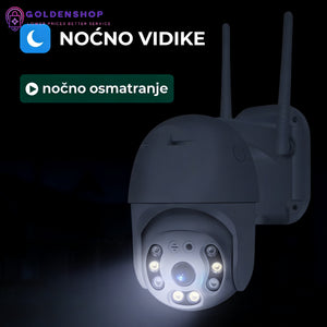Smart PTZ WiFi Kamera 8MPX - 4x ZOOM - Video Nadzor