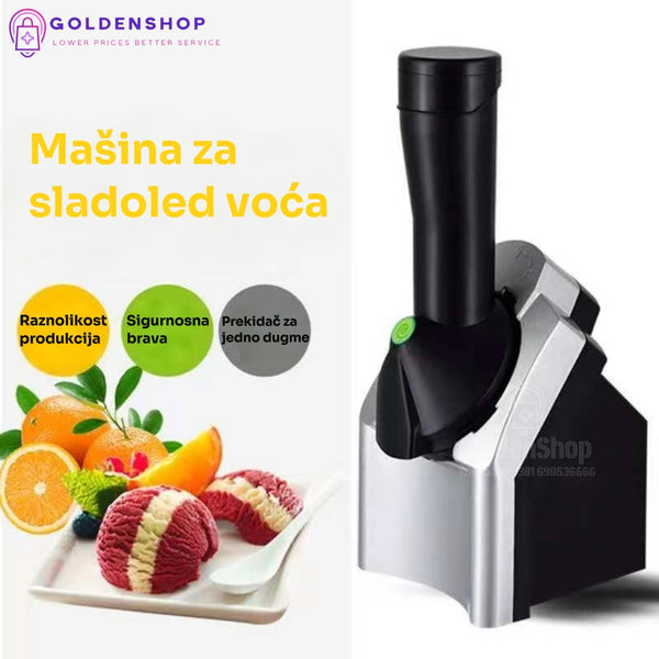 Mašina za najzdraviji Home-Made sladoled OD ČISTOG VOĆA