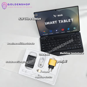 smart tablet računar X-wok S25 Ultra pametni tablet 12+512GB