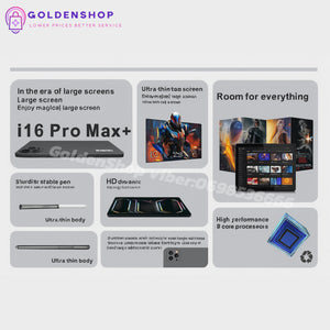smart tablet računar i16pro max+ 12+512GB