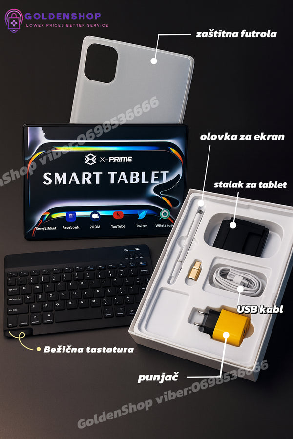 smart tablet računar i16pro max+ 12+512GB