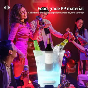 Kibla za Led sa Bluetooth Zvučnikom i LED Osvetljenjem - RGB Party Set