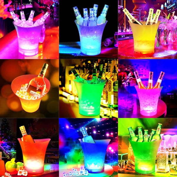 Kibla za Led sa Bluetooth Zvučnikom i LED Osvetljenjem - RGB Party Set