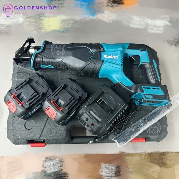 Makita aku sabljasta testera lisicarka+dve baterije 168V