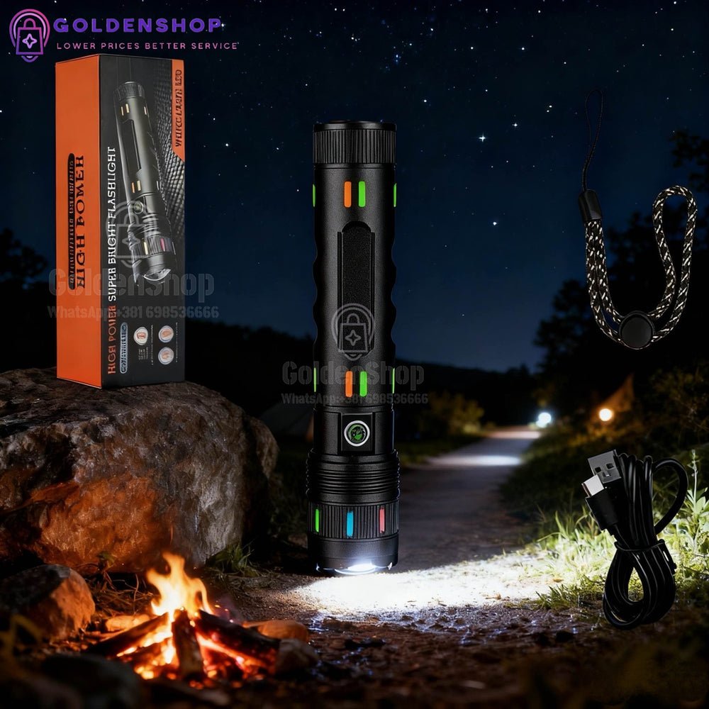 Led baterijska lampa sa Fokusom punjiva 1000m domet
