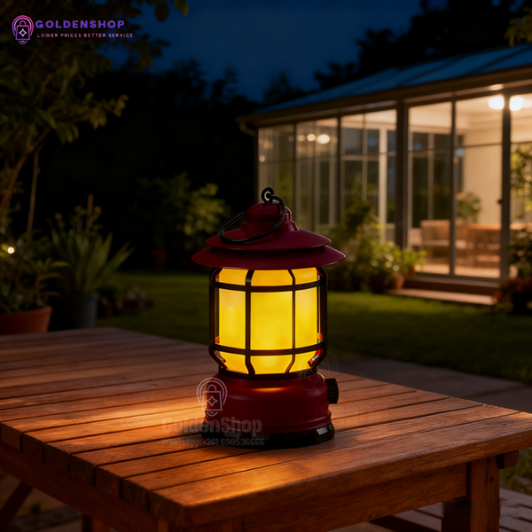 Led fenjer Retro fenjer Usb Lampa za kampovanje