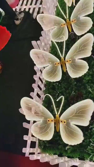 Svetleći LED Leptiri Za Spoljašnju Dekoraciju