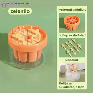 Sladoled kalup - Kalup za sladoled - Set od 8 kalupa