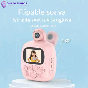 Digitalni fotoaparat za decu Štampač fotoaparat Foto