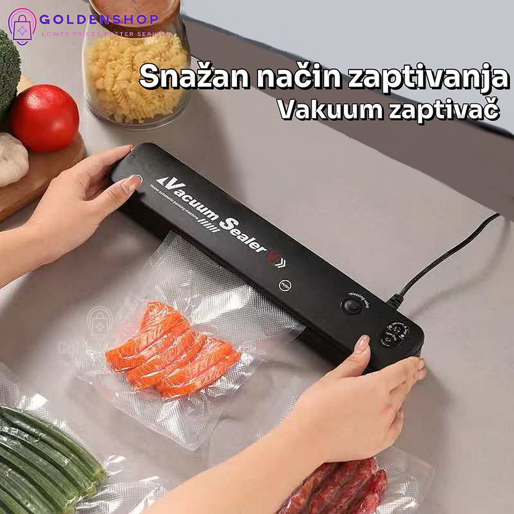 Aparat za zavarivanje i vakumiranje kesa
