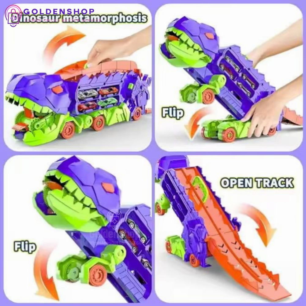 Kamion dinosaurus sa trkačkom stazom