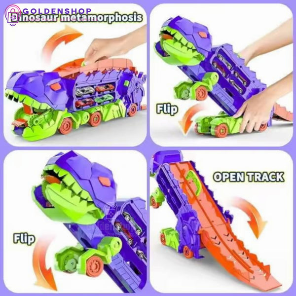 Kamion dinosaurus sa trkačkom stazom
