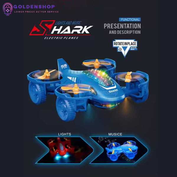 Automobil igračka avion 2u1