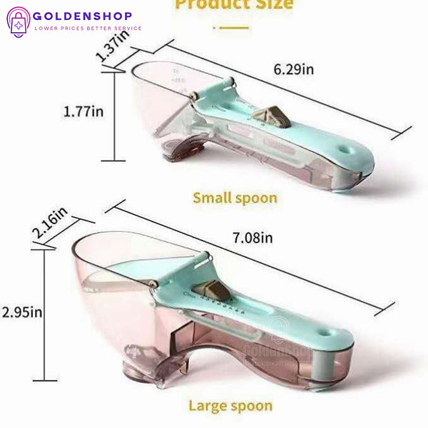 Set podesivih preciznih mernih kasika za merenje