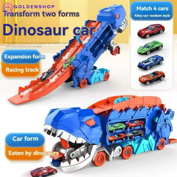Kamion dinosaurus sa trkačkom stazom