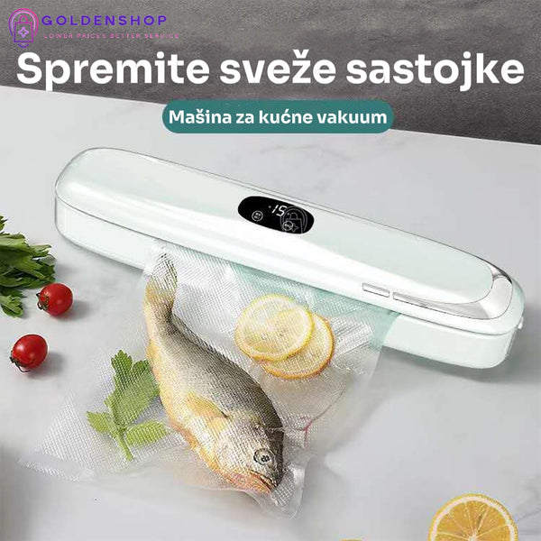 Vakuumska Mašina za Hranu Dvostruki Režim, Snažan Vakum