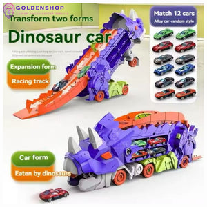 Kamion dinosaurus sa trkačkom stazom