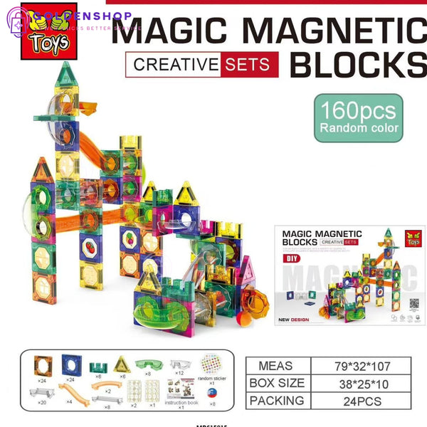 Magnetne DIY staze sa lopticama  na kreativna igračka, poklon za decu