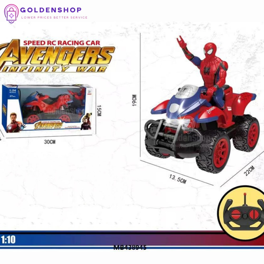 Igracka spiderman na kvadu