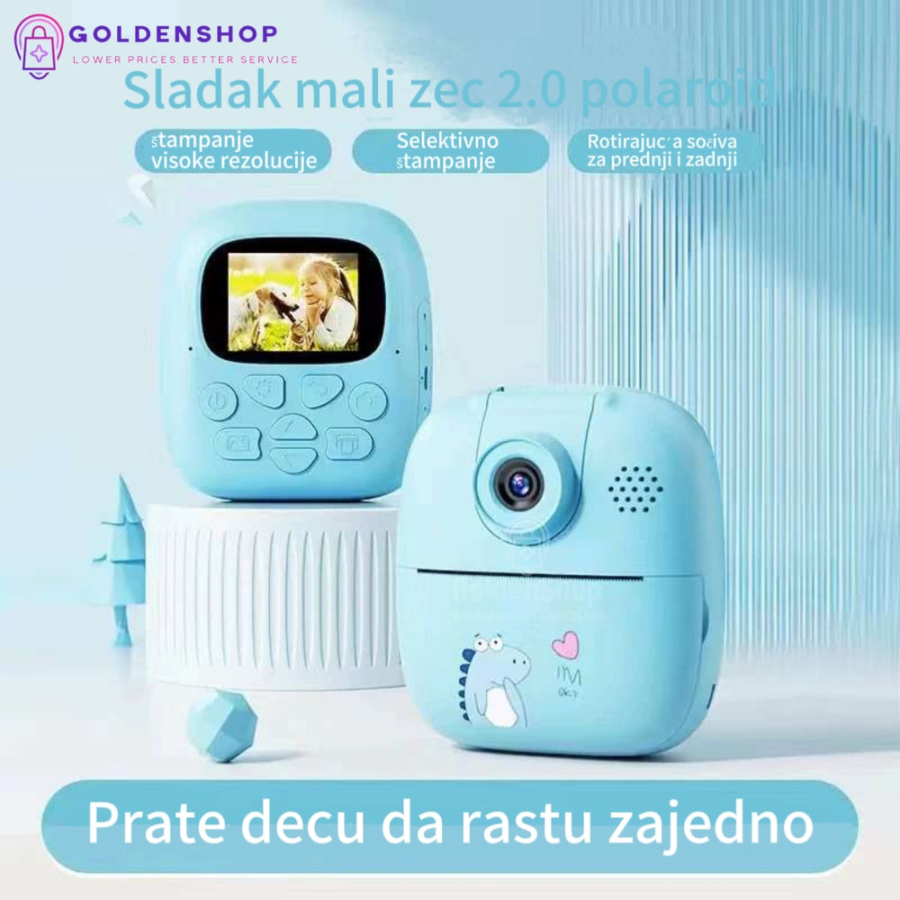 Digitalni fotoaparat za decu Štampač fotoaparat Foto