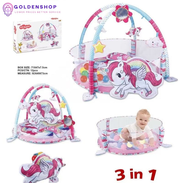 BABY GYM 3u1 ogradica JEDNOROG za bebe