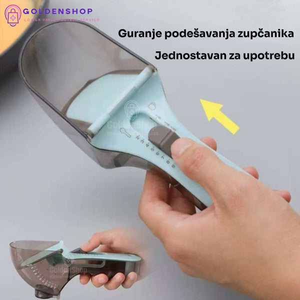 Set podesivih preciznih mernih kasika za merenje