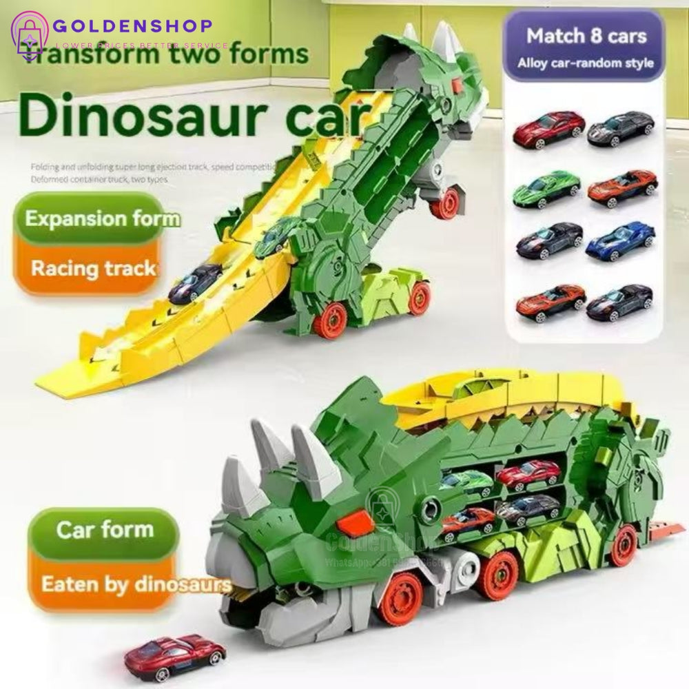 Kamion dinosaurus sa trkačkom stazom