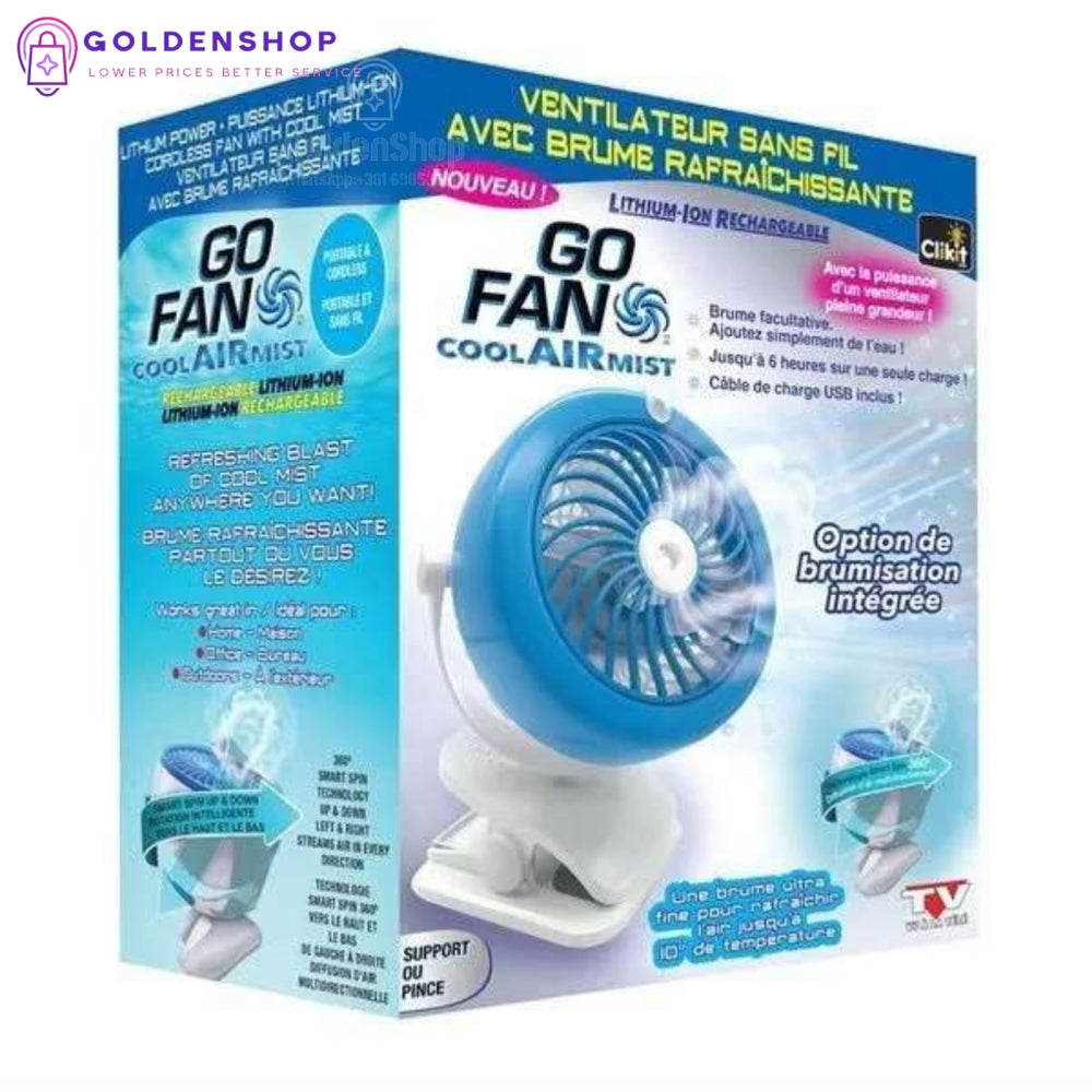 GO FAN - Ventilator - Bežični