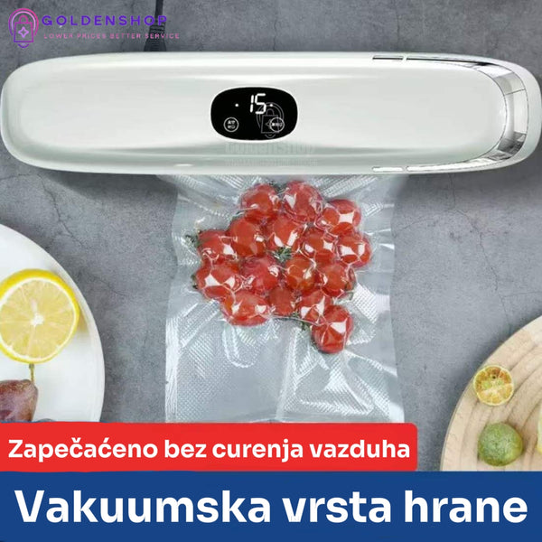 Vakuumska Mašina za Hranu Dvostruki Režim, Snažan Vakum