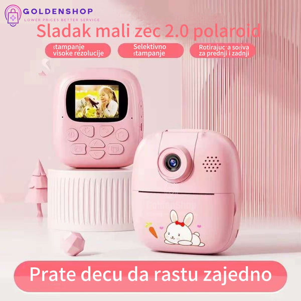 Digitalni fotoaparat za decu Štampač fotoaparat Foto