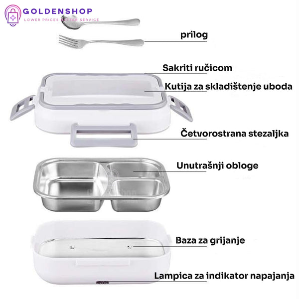 Elektricna posuda za grejanje hrane Lunch Box