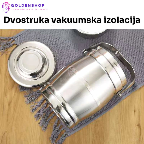 Termalna kutija za ručak od nerđajućeg čelika 0.7L